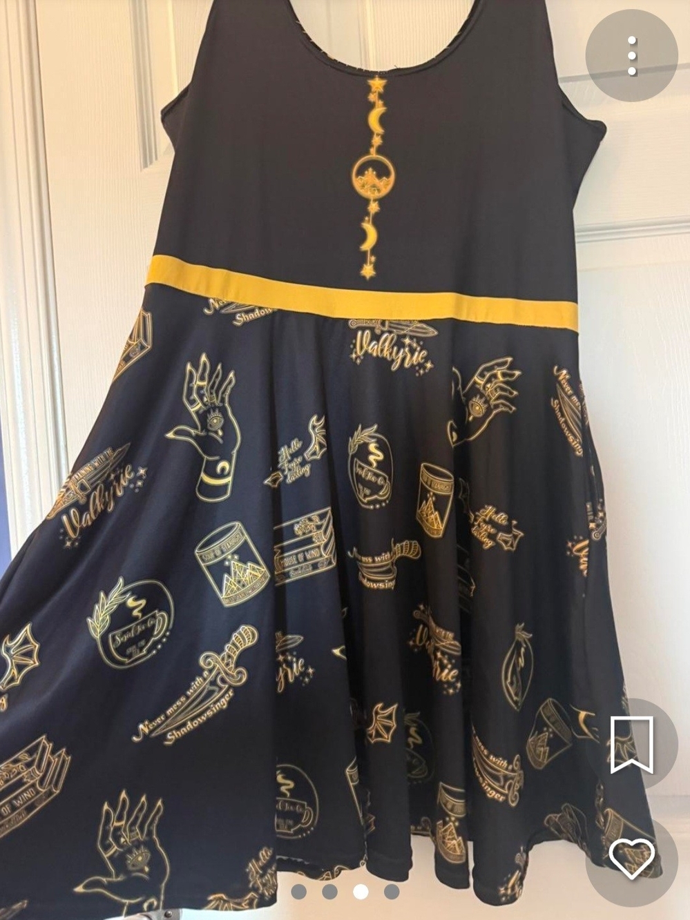 BOOKISH ACOTIR COURT OF THRONES DRESS